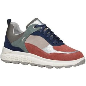 Geox - Spherica - Sneakers - Suède - Zwart
