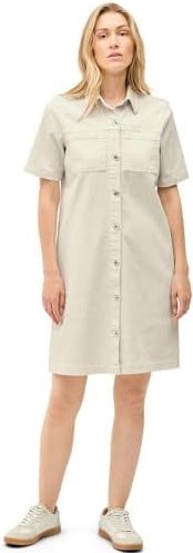 Cecil - Blousejurk - Beige - Gekleurde Denim