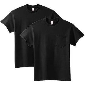 GILDAN Heren Shirt - zwart - XXL