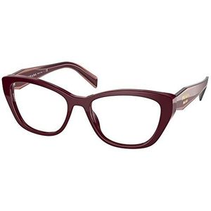 Prada Damesbrillen, bordeaux., 53