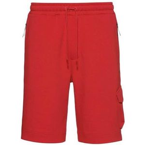 BOSS Heren Hariq Short Jersey Broeken, medium rood., L