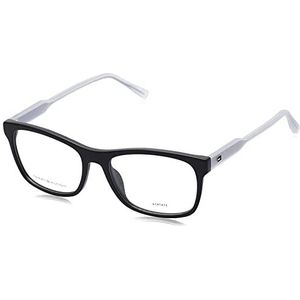 Tommy Hilfiger TH 1444/N bril, Black Crystal, 53 voor heren, Black Crystal, 53