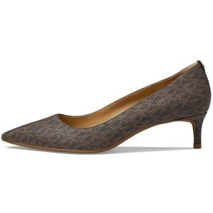 Michael Kors Alina Flex Kitten Pump, damesschoen met hak, Bruin, 37 EU