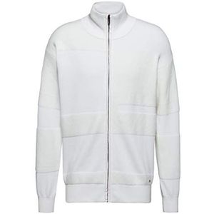 HUGO Heren Slussono Jacket, wit (100), XL
