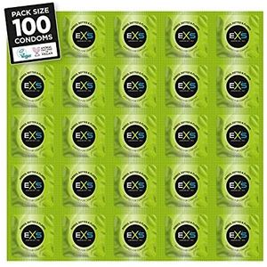 Exs Ribbed, Dotted & Flared Condoms - 100 pack