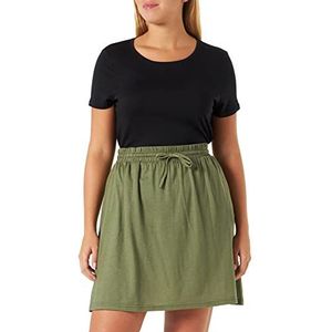 Armor Lux Dames Jupe Élastiquée Rok, Militair, L