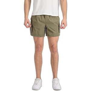 Alpha Nylon Cargo Jogger Short Industries, Kleur 11 olijf, Maat 3XL, 11-olijfgroen, 3XL