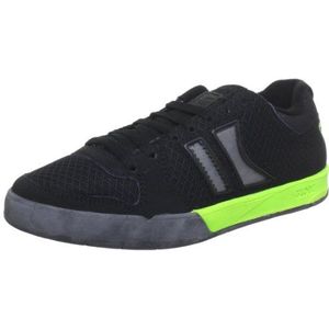 Globe Lift GBLIFT unisex sneakers voor volwassenen, Zwart Black Fluoro Green 10331, 45 EU