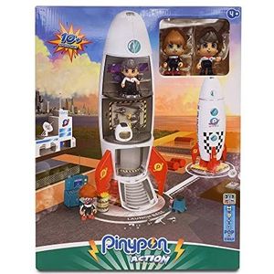 Pinypon Action Rocket poppen, meerkleurig, één maat (Famosa 700017343)