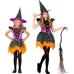 WITCH"" (jurk, hoed) - (128 cm/5-7 jaar)