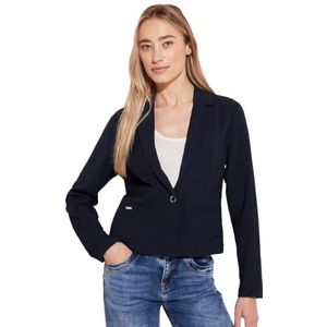 STREET ONE Korte blazer, blauw (deep blue), 36