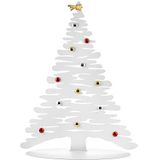 Alessi Bark for Christmas BM06 / 70 W - Ontwerp boomvormige kerstdecoratie, in gekleurd staal met epoxyhars, wit met porseleinen magneten