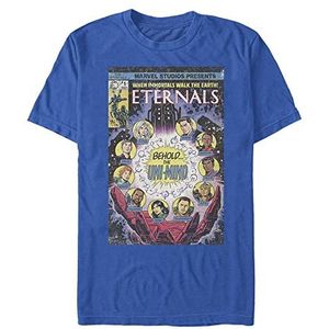 Marvel The Eternals - VINTAGE COMIC COVER 2 Unisex Crew neck T-Shirt Bright blue M