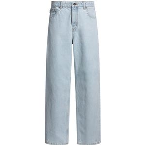 HUGO - Happy HUGO Jeans - Blauw - Wijde Pijpen - Lage Taille