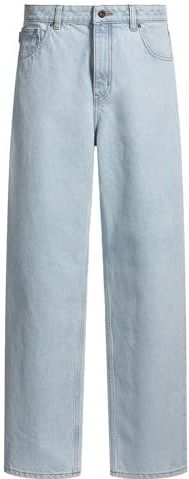 HUGO - Happy HUGO Jeans - Blauw - Wijde Pijpen - Lage Taille