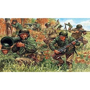 Italeri 510006046-1:72 2nd WW Amerikaanse infanterie