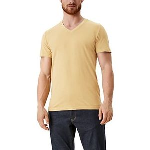 s.Oliver Heren T-shirt, goudgeel, S