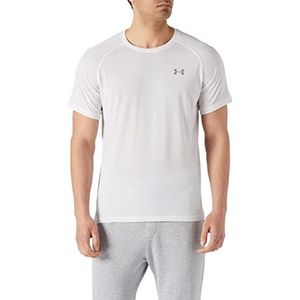 Under Armour Streaker Singlet T-shirt voor heren, wit/wit., XL