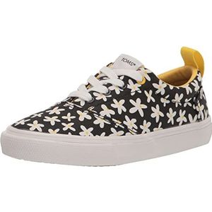 TOMS Alpargata Fenix Veterschoenen, Black Sun Daisies, 1.5 UK, Zwarte zon madeliefjes, 34.5 EU