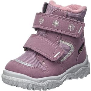 Superfit Husky1 Sneeuwlaarzen voor babymeisjes, warm gevoerde Gore-tex, Paars Roze 8510, 19 EU