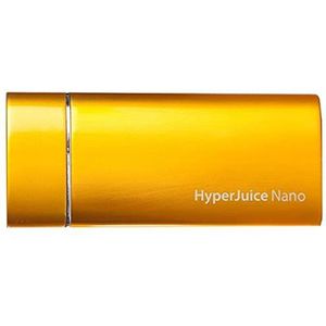 HyperMac HM 18 Nano externe lithium-ion batterij (1800 mAh) voor Apple iPhone/iPod goud