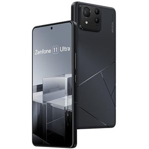 ASUS Zenfone 11 Ultra, EU Official, Eternal Black, 12GB RAM 256GB Opslag, Snapdragon 8 Gen 3, 6.78"" AMOLED 144Hz, 50MP Gimbal Camera