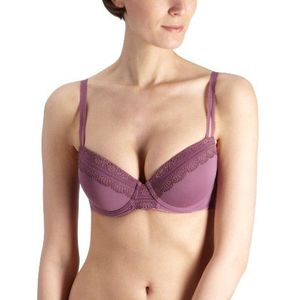 HUBER dames jenny push-up bh, paars, 85A