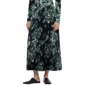 Scotch & Soda - Geplooide Rok - Park Green - Blossom Print