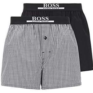 BOSS 2p Boxer Shorts Ew Pyjamabroek Heren zwart 5 S