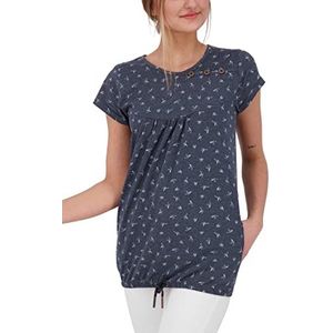 Alife and Kickin SummerAK T-shirt voor dames, marineblauw, XS