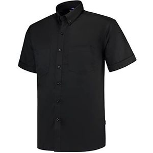 Tricorp 701001 Casual werkhemd met korte mouwen, 60% katoen/40% polyester, 150 g/m², zwart, maat XXL