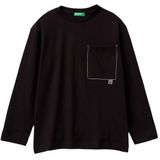 United Colors of Benetton - T-shirt - Noir - M/L