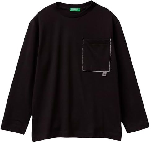 United Colors of Benetton - T-shirt - Noir - M/L