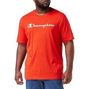 Champion American Classics T-shirt voor heren, Lava Rood, S