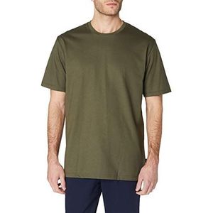 Trigema Heren T-shirt Deluxe Katoen, kaki, XL