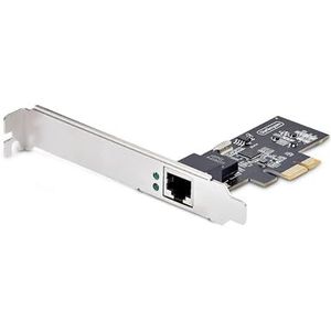 StarTech.com 1-Port 2.5Gbps NBASE-T PCIe Netwerkkaart, Intel I225-V, Single-Port Computer Ethernet Adapter, Multi-Gigabit NIC, LAN Kaart