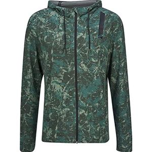 Energgetics Fredo II Basecap met capuchon, uniseks, groen/melange/Ao, L