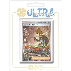 Esprit Vif de Lem (Clemont's Quick Wit) 243/191 Alternative Shiny Pokémon Gallery Trainer - Ultraboost X Écarlate et Violet 8 - Étincelles Déferlantes Doos met 10 Franse Pokemon kaarten