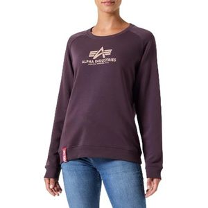 Alpha Industries New Basic Sweater voor dames Plum L