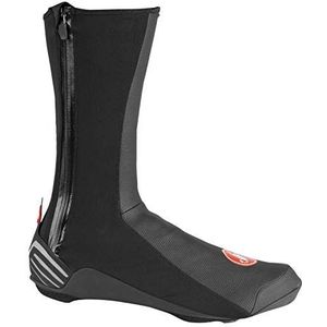 Castelli Ros 2 Shoecover Unisex Overschoenen voor wielrennen, zwart, XL