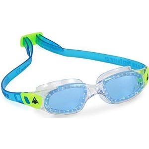 Aqua Sphere Kameleon Kinder Peuter Zwembril, Blauw Lens/Transparant/Lime, Regular