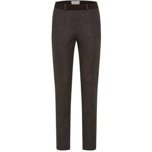 Raphaela by Brax Lillyth Fine Tweed Jersey klassieke broek voor dames, 52 Marrone, 29W / 30L