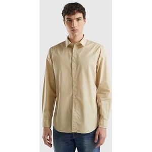 United Colors of Benetton heren overhemd, Beige, S