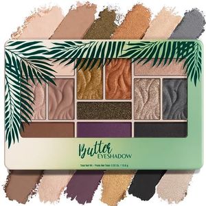 Physicians Formula - Butter Eyeshadow Palette - Zachte en Ultra-Romige Schaduwen in 12 Verschillende Tinten - Nat of droog aan te Brengen - met Tucuma, Cupuaçu en Essentiële Vetzuren - Sultry Nights