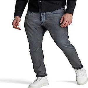 G-STAR RAW D-STAQ 3D Slim Jeans voor heren, Grijs (Antic Faded Radium 9882-c587), 34W x 36L