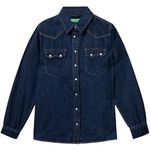 United Colors of Benetton Overhem, Blauw, S