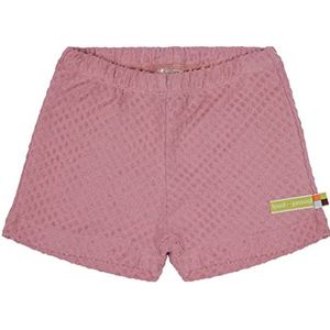loud + proud Meisjes van badstof met stippen, GOTS-gecertificeerde shorts, Aster, 98/104, Aster, 98/104 cm