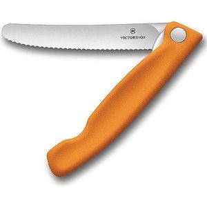 Victorinox Swiss Classic tomatenmes inklapbaar - 11cm - kartel -oranje