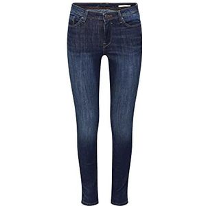 edc by Esprit Stretch Jeans dames, blauw (901/Blue Dark Wash), 27W x 34L