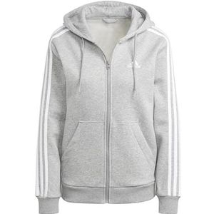 adidas Dames Essentials 3-strepen Full-Zip Fleece Hoodie Hoodie Hoodie